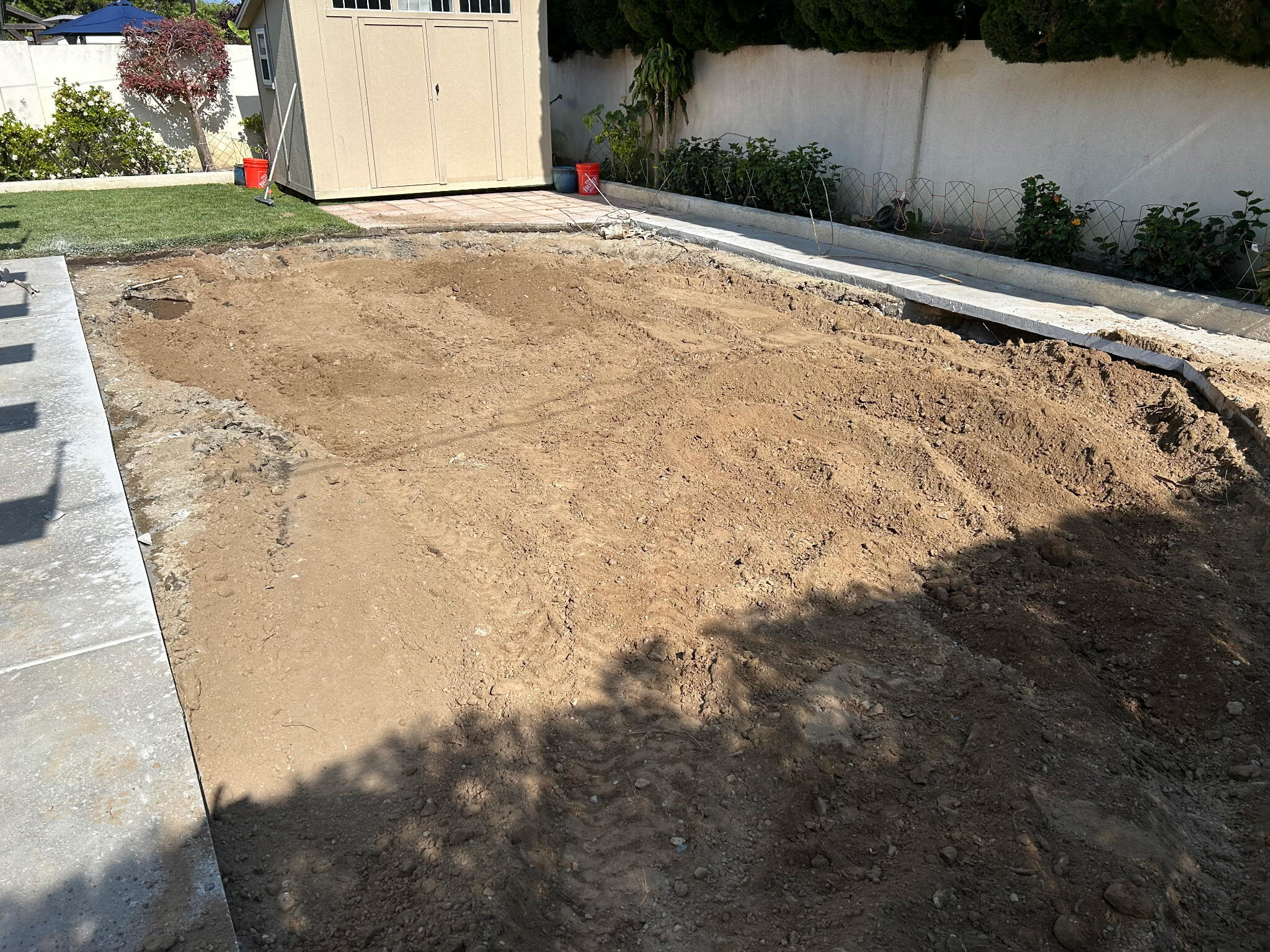 Backyard Pool Demo 6